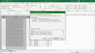 Text To Columns in Microsoft Excel using Shortcut Keys