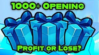  I OPENED 1000+ DIAMOND GIFT BAGS AND THIS HAPPENED "PROFIT OR LOSE?" IN PET SIMULATOR 99