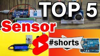TOP 5 Sensor Arduino | TOP 5 amazing sensor Electronic Arduino Projects #shorts