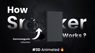 How Speaker Works ? | 3D Animated Explanantion 