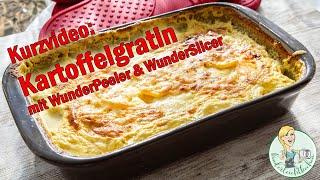 Kurzvideo: Kartoffelgratin mit WunderPeeler und WunderSlicer