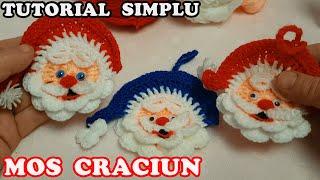 Cum faci un MOȘ CRĂCIUN - DIY Homemade - Tutorial de croșetat