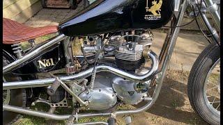 Triumph 750 twin transmission modification - Gladstone No1