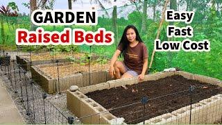 How to Build Raised Garden Beds Cheap and Easy | DIY Raised Garden Bed