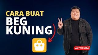 CARA ADD BEG KUNING PADA VIDEO TIKTOK | LANGKAH DEMI LANGKAH