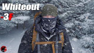 Winter Storm Warning w/ Blizzard Conditions - Camping in Heavy Snow