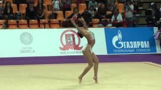 Юлия Синицына, мяч. Grand Prix, Moscow, 2016. Qualification. Москва, Гран При, Квалификация.