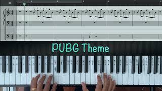 PUBG Theme || Sheet Music || Piano