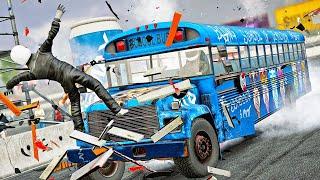 The CRAZIEST Wreckfest Challenge I've Ever Done....INSANE DESTRUCTION! - Wreckfest