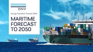 Global launch of DNV's Maritime Forecast to 2050 report, 2024 edition