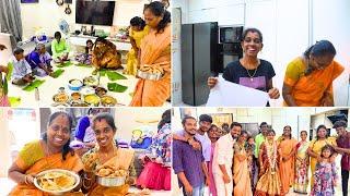 தடபுடலா ஆரம்பிச்ச நம்ம வீட்டு விசேஷம் விருந்து |VLOG| |HUGE COOKING FOR 11 DAY FUNCTION​⁠