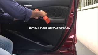 Removing Door Panel of Toyota C HR