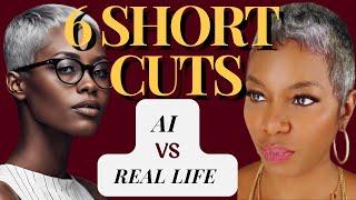 6 Stylish Ways to Rock Short Cuts for Black Women | Gray or Not