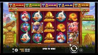 I REALLY WENT FARMING FOR THIS BONUS | COUNTRY FARMING | HIGH 5 CASINO