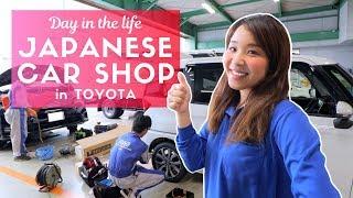 Day in the Life of a Japanese Car Repair Worker in Toyota
