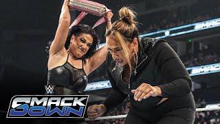 Bayley drills Nia Jax with the Money in the Bank briefcase: SmackDown highlights, Oct. 4, 2024