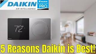 5 Reasons Daikin is the HVAC Equipment Brand We Install Video. Comparing Daikin to Others.