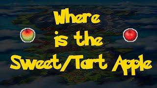 Where Is: The Sweet/Tart Apple (Pokemon Sword & Shield)