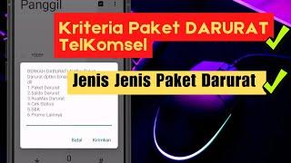 Cara Memenuhi Kriteria Paket Darurat Telkomsel