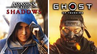Assassin's Creed Shadows vs Ghost of Tsushima - Early Cinematics Comparison