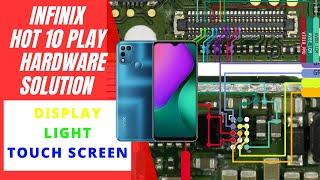 INFINIX HOT 10 PLAY X688 | LCD | LIGHT | TOUCH SCREEN | HARDWARE SOLUTION