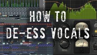 How to De-Ess Vocals - Easy Way to Remove Harshness and Sibilance - 5 Minute Mixing Tips