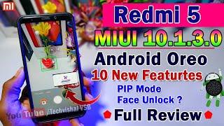 Redmi 5 MIUI 10.1.3.0 Android 8.1 Oreo Update Full Review Features | Dual 4G, PIP Mode, Face Unlock?