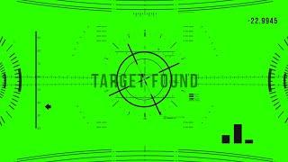 Searching for Target #1 / Green Screen - Chroma Key