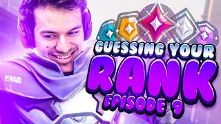 VALORANT Pros Try To Guess Your Rank! - Can They Do It?! ft. Tenz, Vice, Relyks, Mitch, Kyedae