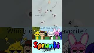 Sprunki Retake Sounds On Different Musical Instrument Part2 #sprunki