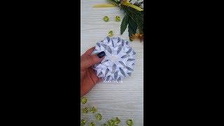 Beautiful school ribbon bow /Красивый школьный бантик из лент