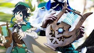 Genshin Impact Venti Lyre DIY Cosplay Tutorial