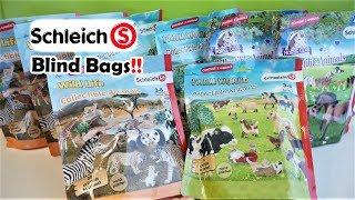 Schleich Farm World Blind Bags | Schleich Collectible Animals Mystery Blind Bags Opening