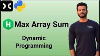 Max Array Sum | HackerRank | Dynamic Programming | Algorithm | Interview
