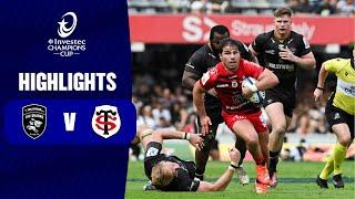 Instant Highlights - Hollywoodbets Sharks v Stade Toulousain Round 3 | Investec Champions Cup 24/25