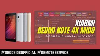 XIAOMI REDMI NOTE 4X MIDO DISABLE MICLOUD #remoteservice