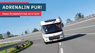 ADRENALIN PUR  Mit dem Wohnmobil durch die Steilwand! Driving Days bei Mareien Caravaning