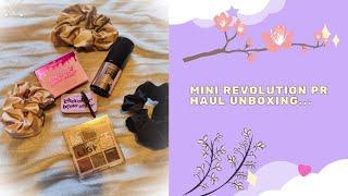 Mini Revolution PR Haul Unboxing... #gifted #ad