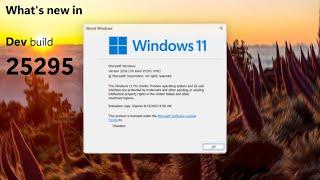 Windows 11 Dev build 25295 and what's new - Buried treasure and 2FA convenience