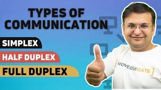 Part 1.4 - Transmission Mode in Data Communication | Simplex, Half-Duplex and Full-Duplex mode