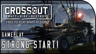 Crossout Beta Gameplay Part 1 - "MAD MAX MEETS WAR THUNDER?!?" (CrossOut Gameplay)