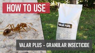 How to Use Valar Plus [Granular Insecticide]