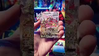 Alt Art Rayquaza Vmax Secret Rare Pulled! #shorts