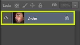 Photoshop index layer Unlock
