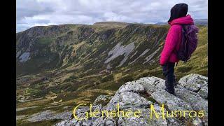 The Cairnwell 3 Munros in Glenshee. Views, mist, fog, rain, sun, rainbow and clear again !