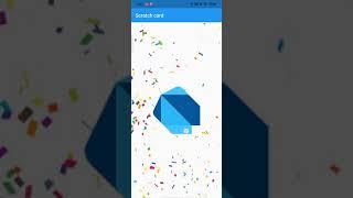 scratch card & cuppertino using flutter #flutter #dart