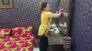 Today Change My Bedroom Setting | Desi Cleaning | Pakistani Hot Village Girl Vlog | Desi Aunty