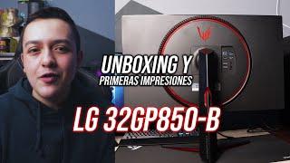 LG32GP850-B unboxing y primeras impresiones | MÁS DE LO QUE ESPERABA
