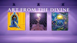 The Gallery of Psychedelic Visionary Art | With Relaxing Spiritual Music