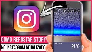 Como repostar stories no Instagram